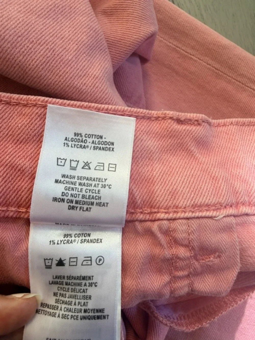 NWOT DL1961 Patti Straight High Rise Vintage Ankle in Flamingo size 27 - Picture 11 of 16